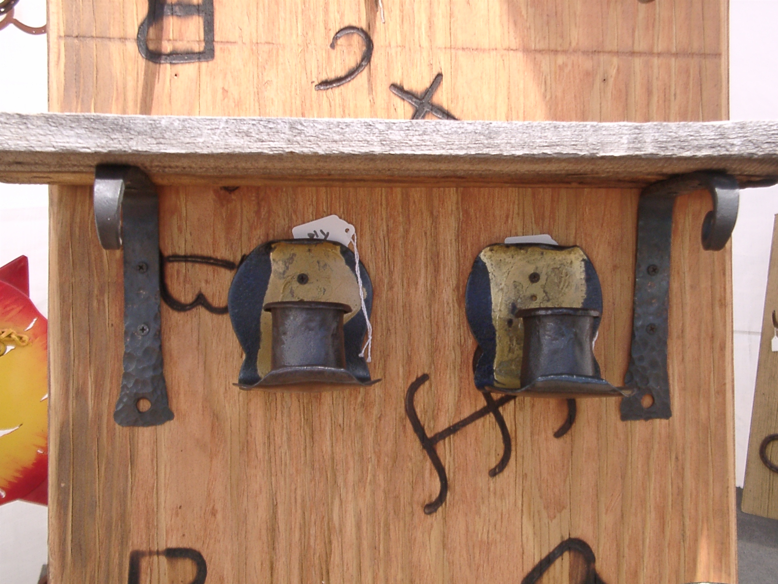 shelf brackets2 and sconce